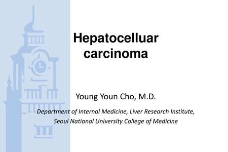 Hepatocelluar carcinoma