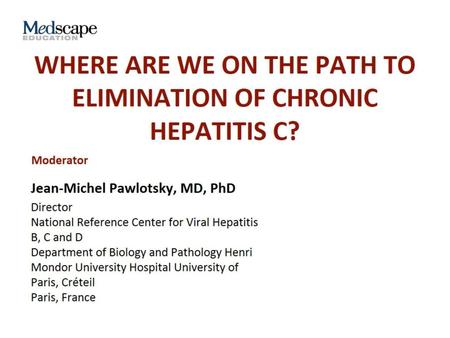 Where Are We on the Path to Elimination of Chronic Hepatitis C?