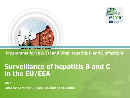 Surveillance of hepatitis B and C in the EU/EEA