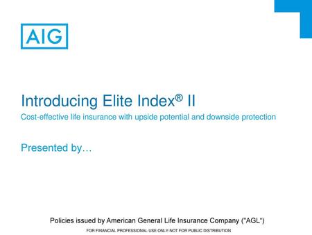 Introducing Elite Index® II