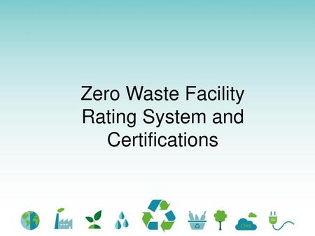 Rating System and Certifications