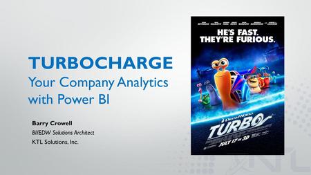 TURBOCHARGE Your Company Analytics with Power BI