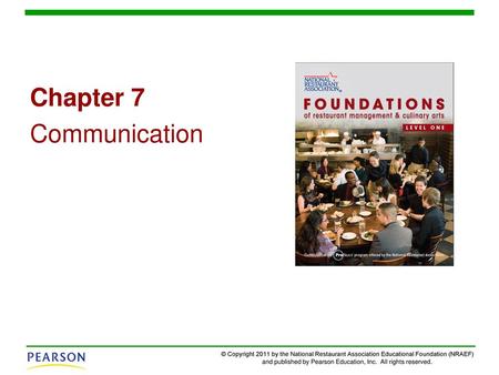 Chapter 7 Communication.