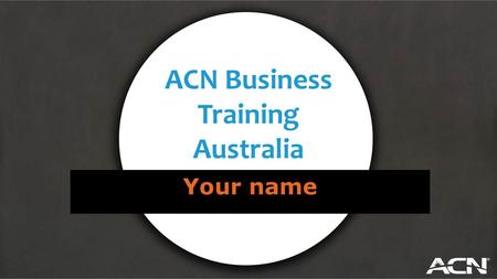 ACN Business Training Australia