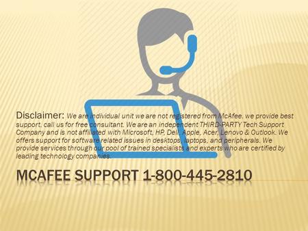 McAfee Antivirus Support Phone Number, McAfee Customer Service
