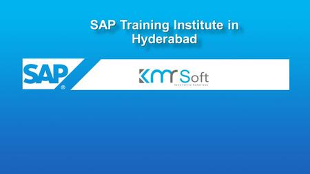 SAP Training Institute in Hyderabad SAP Training Institute in Hyderabad.