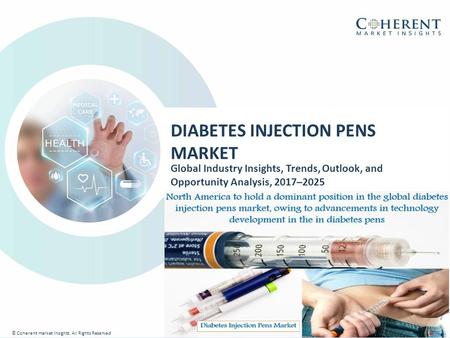 © Coherent market Insights. All Rights Reserved DIABETES INJECTION PENS MARKET Global Industry Insights, Trends, Outlook, and Opportunity Analysis, 2017–2025.