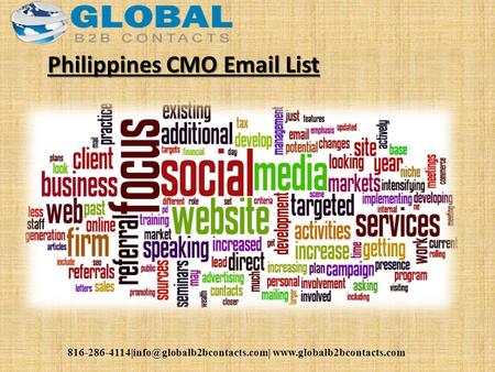 Philippines CMO  List.