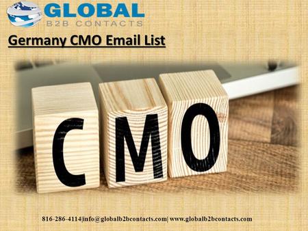 Germany CMO  List.