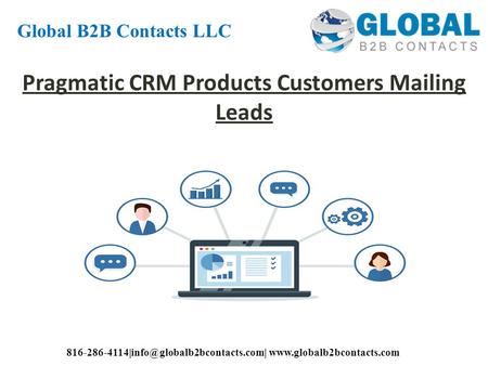 Pragmatic CRM Products Customers Mailing Leads Global B2B Contacts LLC