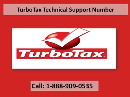 TurboTax Technical Support Number 1-888-909-0535 for Help
