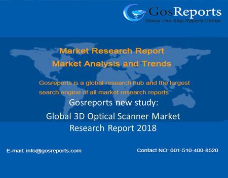 Global 3D Optical Scanner Market Research Report 2018 Gosreports new study: