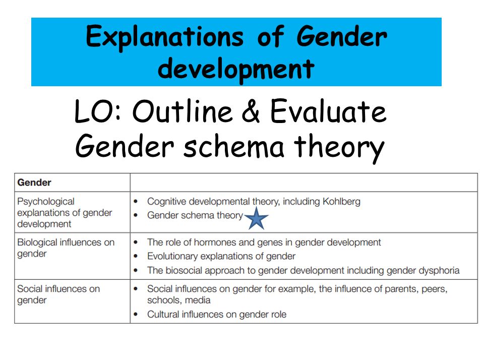Cognitive Theories Of Gender Development 2024 favors