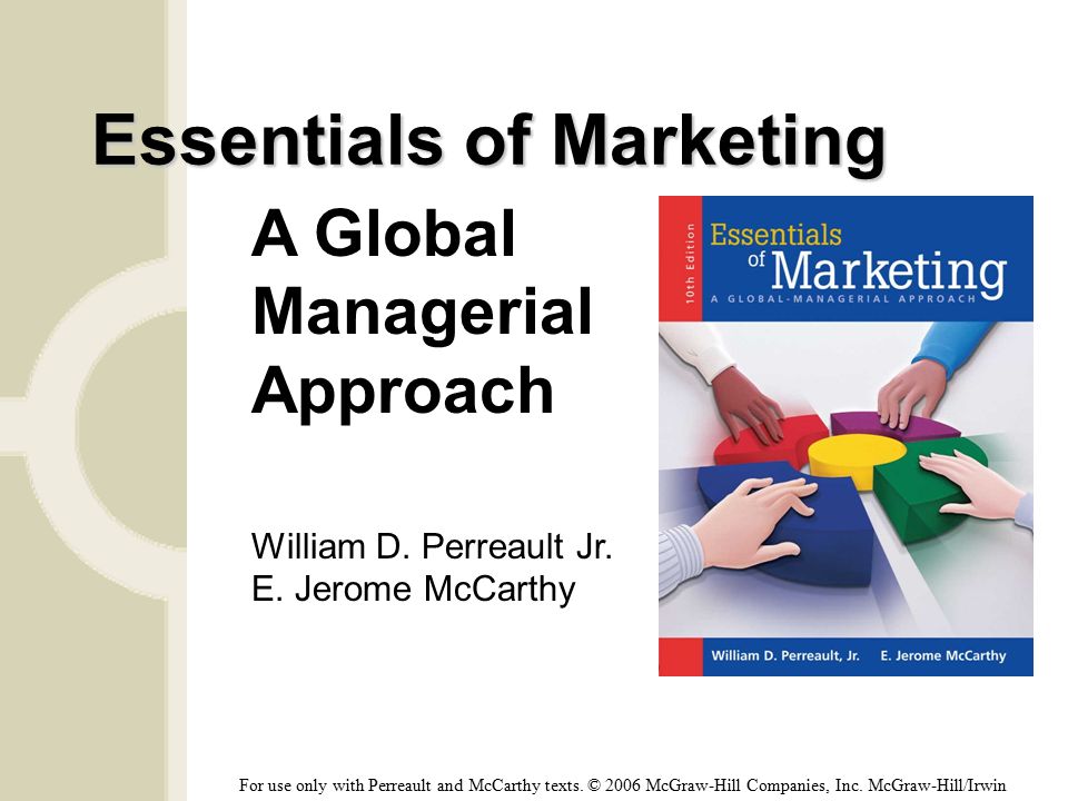Essentials of Marketing - ppt download