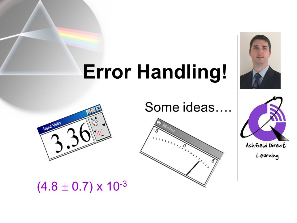 Error Handling Some Ideas 4 8 0 7 X Ppt Download Error Handling Some Ideas 4 8 0 7 X Ppt Download