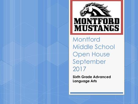 Montford Middle School Open House September 2017