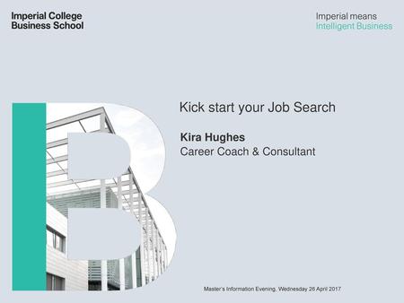 Kick start your Job Search