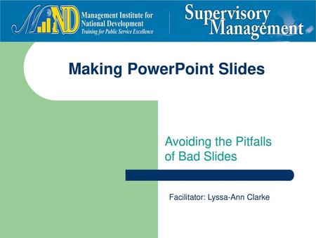 Making PowerPoint Slides