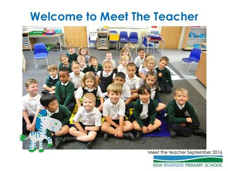 Welcome to Meet The Teacher