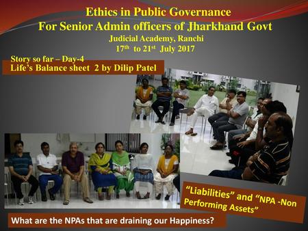 Ethics in Public Governance