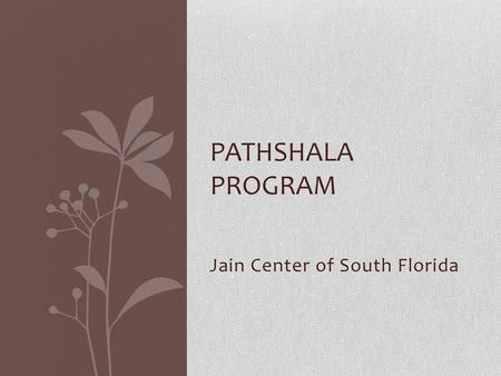 Jain Center of South Florida