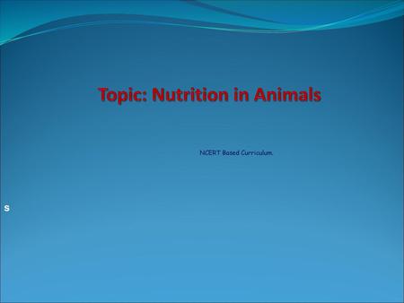 CHAPTER - 2 NUTRITION IN ANIMALS - ppt video online download