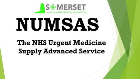 The NHS Urgent Medicine Supply Advanced Service Pilot