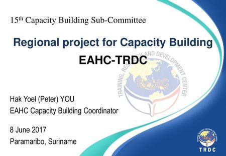 Regional project for Capacity Building
