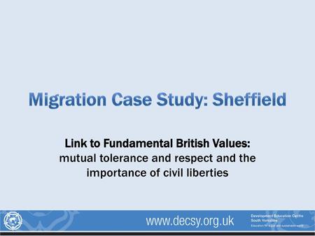 Migration Case Study: Sheffield