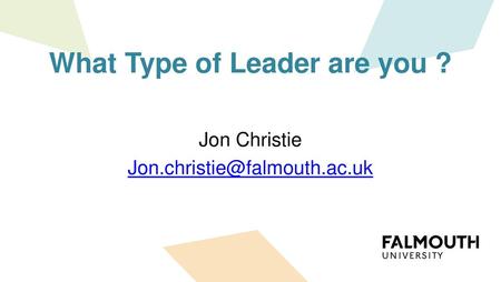 What Type of Leader are you ?