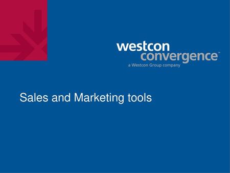 Sales and Marketing tools