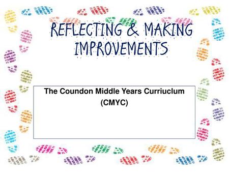 The Coundon Middle Years Curriuclum (CMYC)