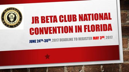 jr beta club national convention in florida
