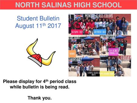 NORTH SALINAS HIGH SCHOOL