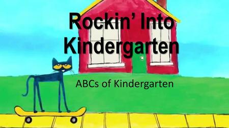 Rockin’ Into Kindergarten
