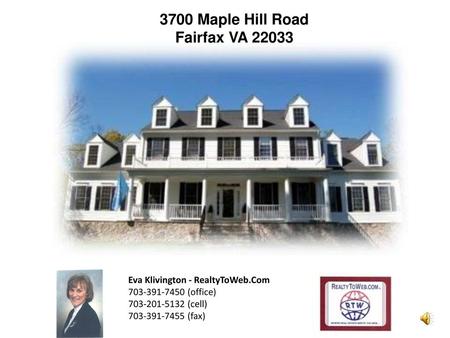 3700 Maple Hill Road Fairfax VA 22033