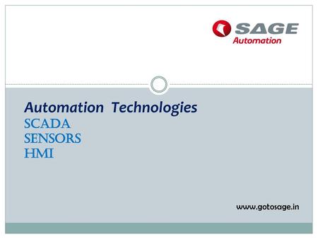 Automation Technologies SCADA SENSORS HMI