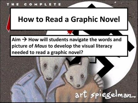How to Read a Graphic Novel