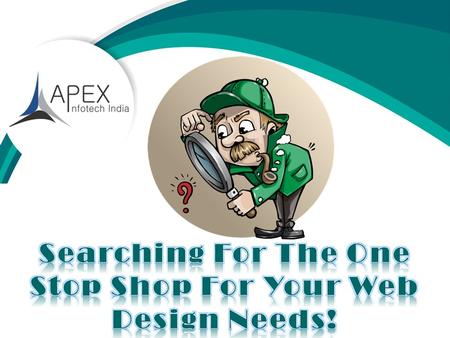Web Design And Development Company https://www.apexinfotechindia.com