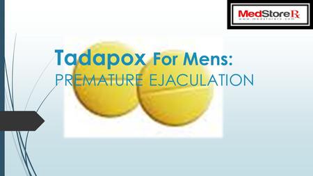 Tadapox for mens Premature Ejaculation
