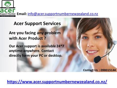 Acer Support service Number- 098015144 