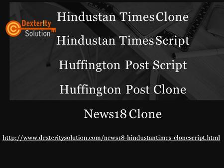 Hindustan Times Clone Hindustan Times Script Huffington Post Script Huffington Post Clone News18 Clone