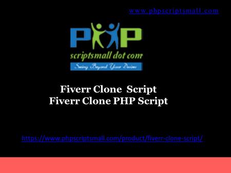 Fiverr Clone Script Fiverr Clone PHP Script https://www.phpscriptsmall.com/product/fiverr-clone-script/