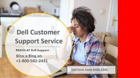 How to Fix Dell Error Code 0F00:1344? +1(800) Dell.