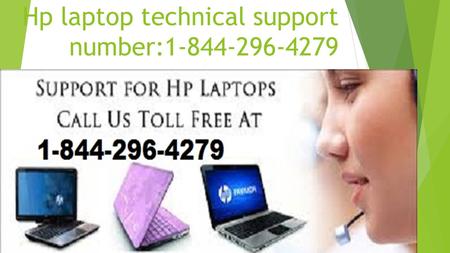 Hp laptop technical support number:
