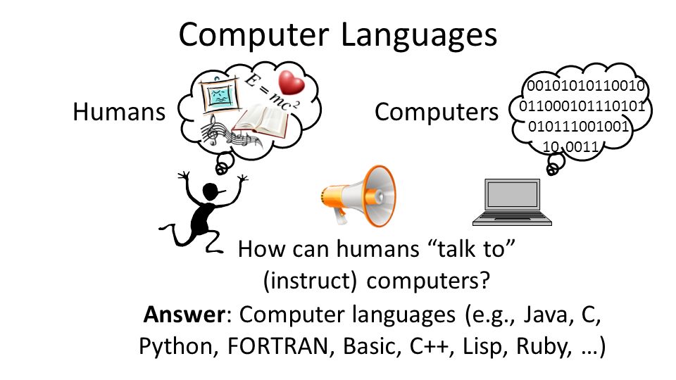 computer language similar to human language