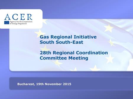 Gas Regional Initiative South South-East