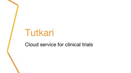 Cloud service for clinical trials