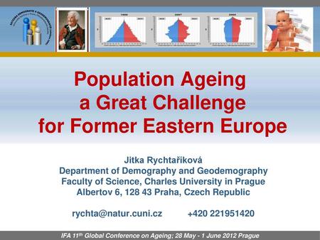 Population Ageing a Great Challenge for Former Eastern Europe