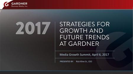 Media Growth Summit, April 6, 2017